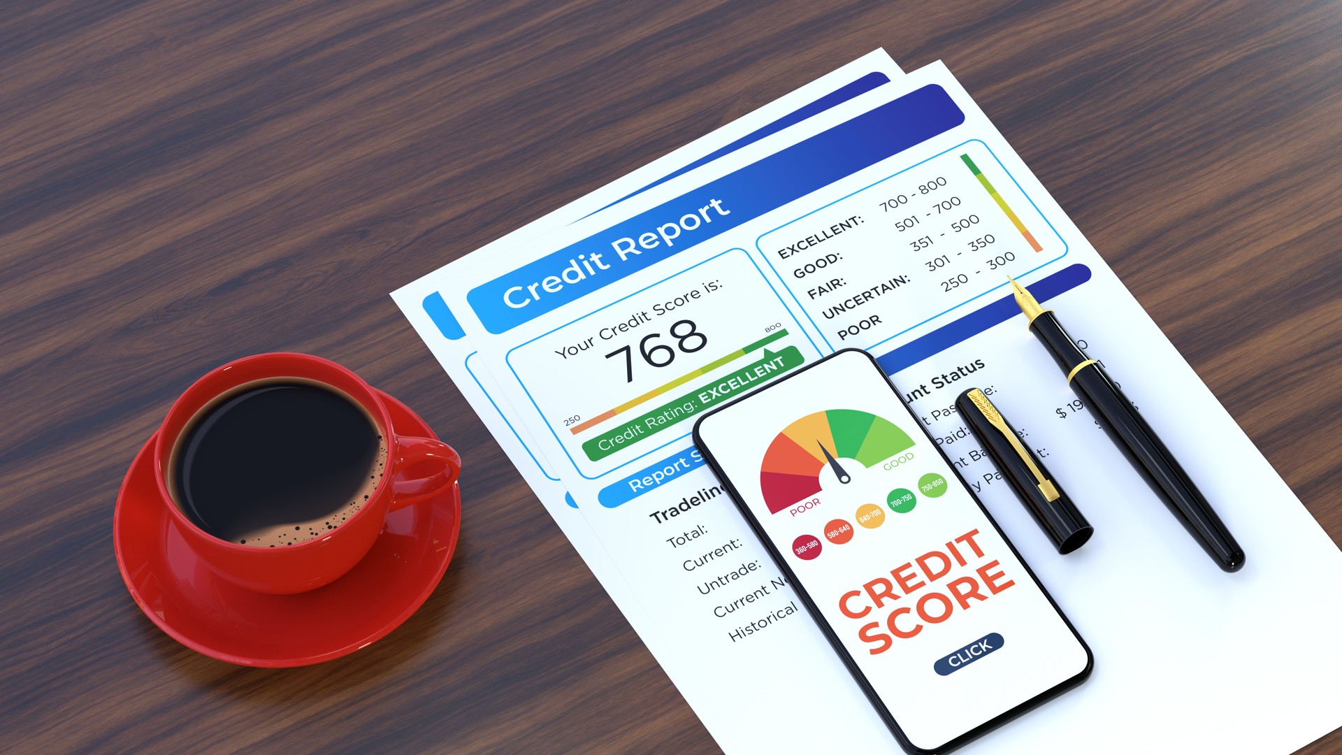 Credit Score Report And Analysis With Smart Credit 